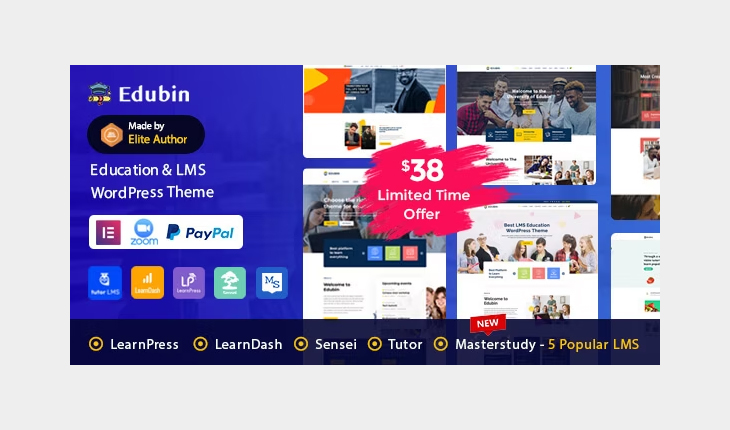 Edubin - Education WordPress Theme