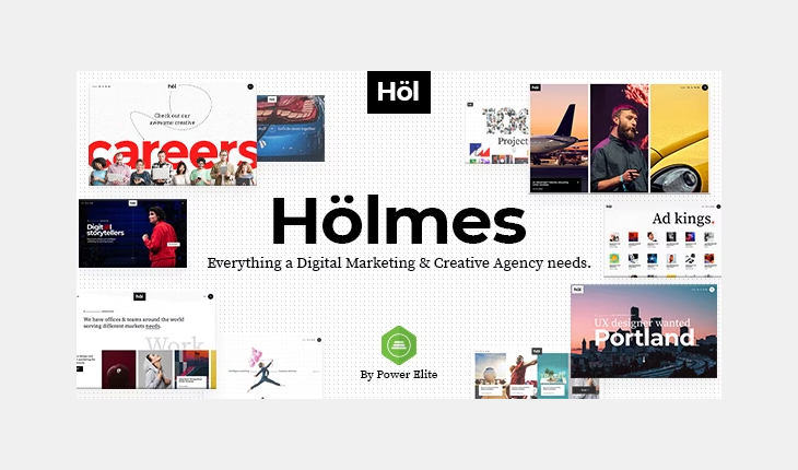 Holmes - Digital Agency Theme