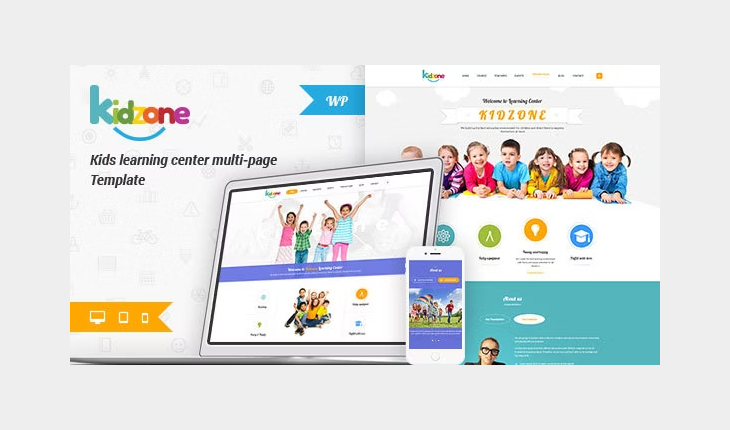 Kidzone - Children Kindergarten WordPress