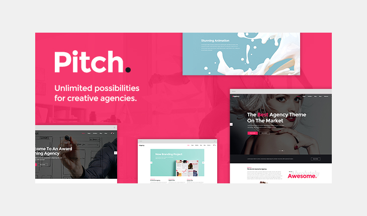 Pitch - Digital Agency & Freelancer Theme