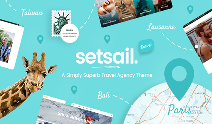 SetSail - Travel Agency Theme