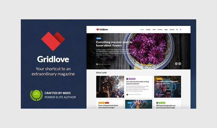 Gridlove - News Portal & Magazine