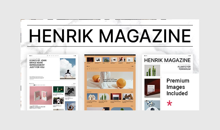 Henrik - Creative Magazine Theme