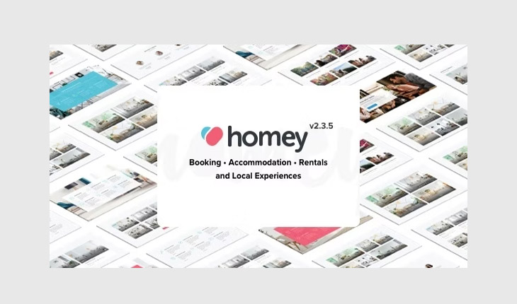 Homey - Booking and Rentals themeforest