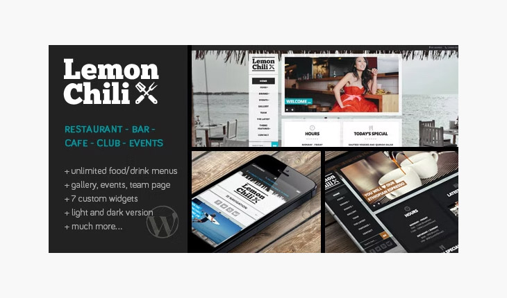 LemonChili - A Restaurant WordPress Theme