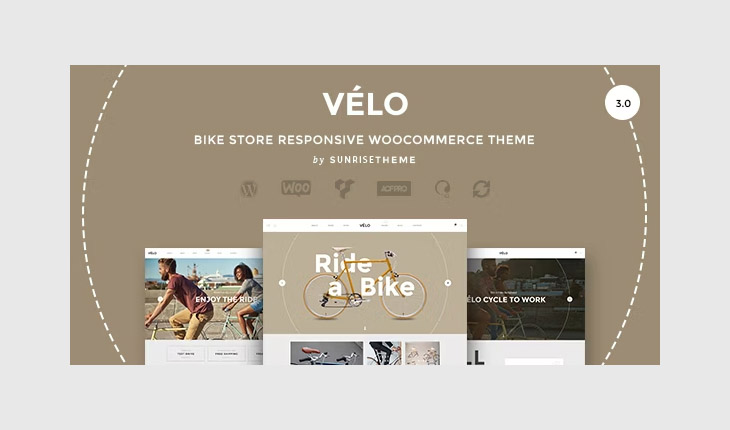 Velo - Bike Store Responsive Business Theme