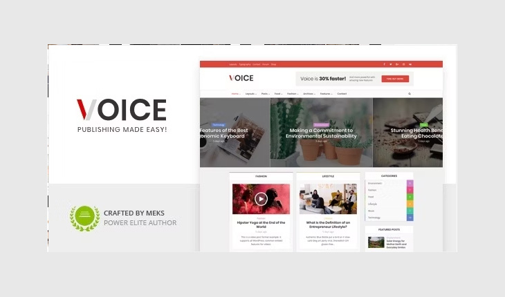 Voice - News Magazine WordPress