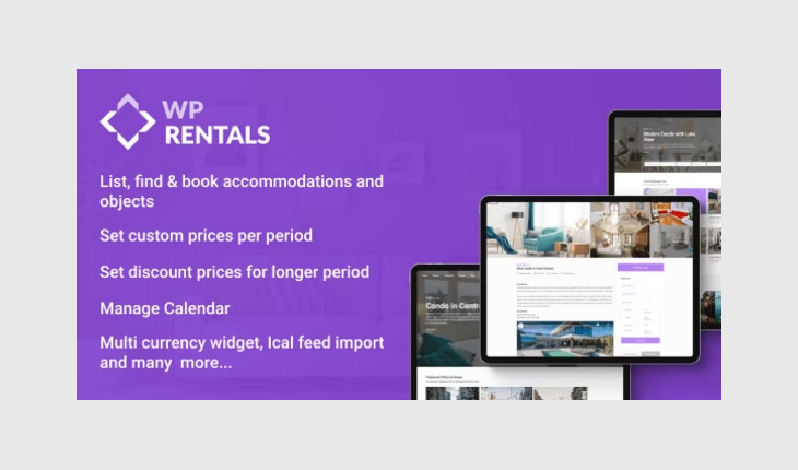 WP Rentals - Booking Accommodation themeforest