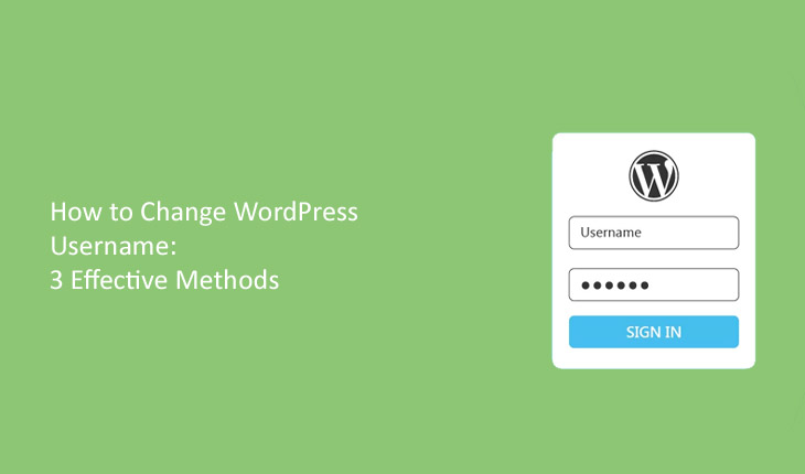 How to Change WordPress Username