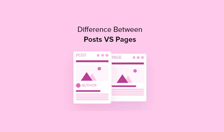 WordPress Pages or Posts