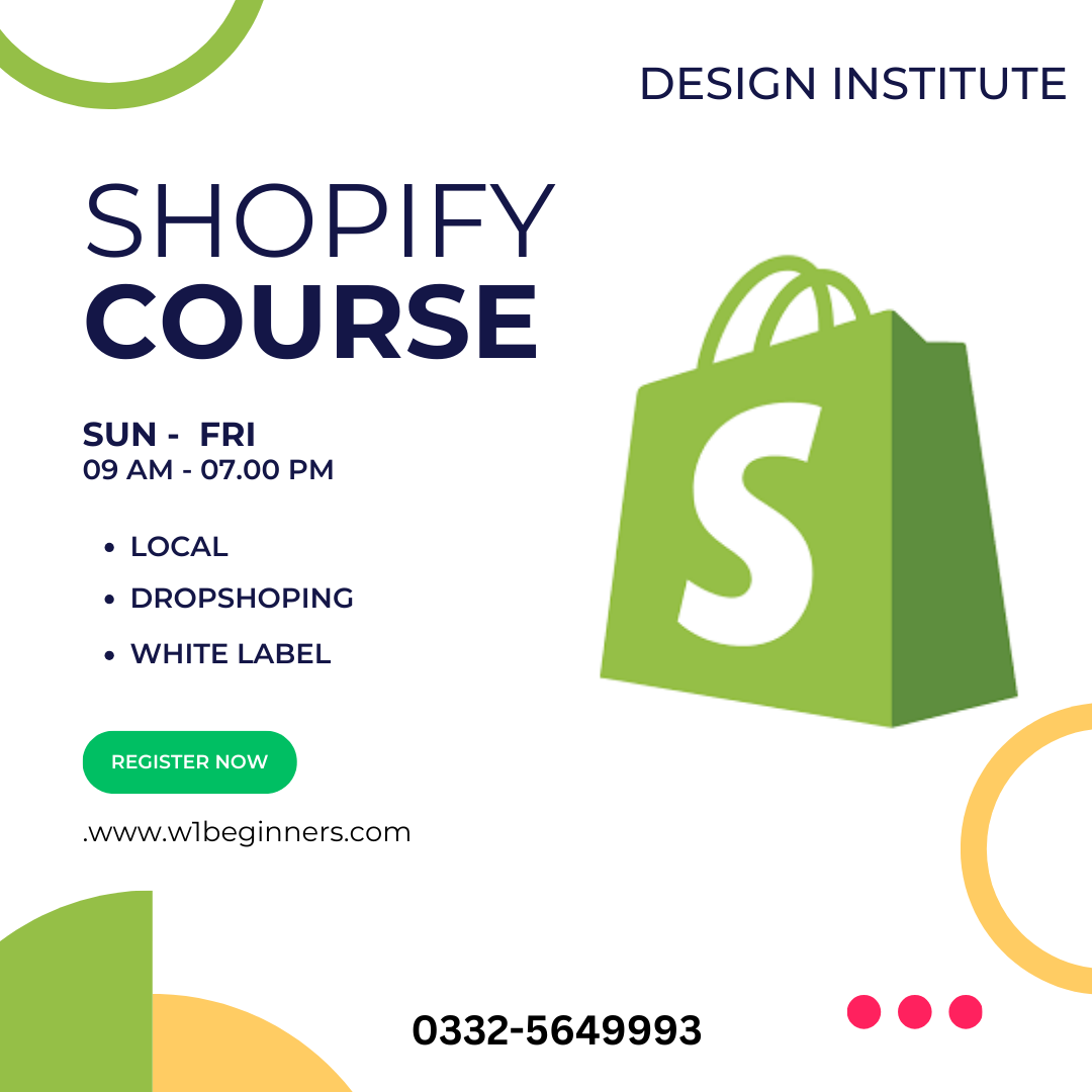 Shopify course in chakwal